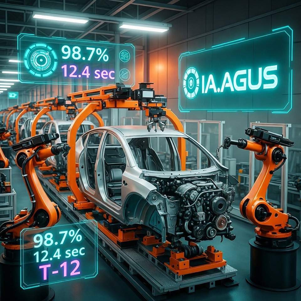 IA.AGUS Manufactura IA Pro - Automotive Assembly Line